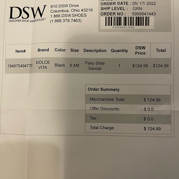 Dolce vita black sandal heels - Picture 5 of 6